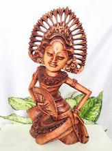 Home Decor. Beautiful Hand Carved Wooden Dancer Sculpture, "Janger Dancer"