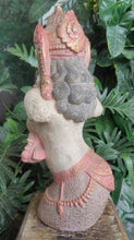 Home Decor: Table - Outdoor Statue. Exquisite Stone Sculpture of Apsara, The Dancing Celestial.