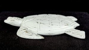 Home Decor. Table - Wall Sculpture. Handcrafted Wooden Decorative Turtle Sculpture, "Sea Turtle Guardian".