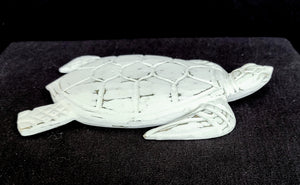 Home Decor. Table - Wall Sculpture. Handcrafted Wooden Decorative Turtle Sculpture, "Sea Turtle Guardian".
