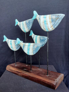 Home Decor. Tabletop Showpiece. Hand Carved Wooden Fish Statuettes Swi –  TAMARA HOME DECOR