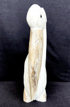 Home Decor. Tabletop Accent. Pelican bird figurine handcrafted from wood.