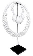 Home Decor - Table top. Papuan Shell Necklace Traditional Ornament. Ethnic Style. Tribal Art.