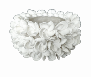 Table Decor Lighting: 
Bowl Shaped Natural Sea shells Tea Light Holder.