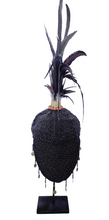 Home Decor - Table Accent. ASMAT CEREMONIAL HEADDRESS, tribal Papua ornament.