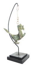 Home Decor. Tabletop Sculpture.
"Flying Garuda", Exquisite Hanging Bronze Winged Garuda oil lamp.