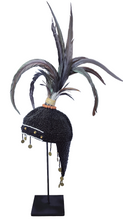 Home Decor - Table Accent. ASMAT CEREMONIAL HEADDRESS, tribal Papua ornament.