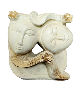 Home Decor: Table - Outdoor Statue.
Beautiful and Unique Sculpture of The Dream Couple in stone.