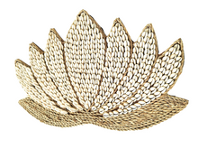 Home Decor - Wall Hanging. Handmade Decorative Lotus Design with Natural Sea Shells.