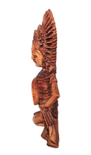 Home Decor. Beautiful Hand Carved Wooden Dancer Sculpture, "Janger Dancer"