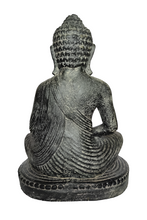 Home Decor. Table - Garden Statue. Cute Stone Sculpture of Lord Buddha, in Deep Meditation.