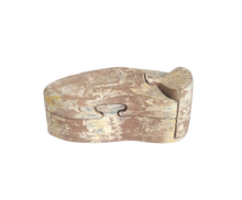 Home Decor. Table Decor-Storage Accessory.
Hand Carved Wooden Fish, Trinket / Puzzle Box, "Pacific Fish".