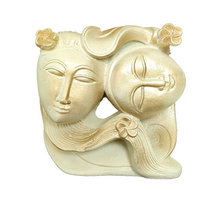 Home Decor: Table - Outdoor Statue. Beautiful and Unique Sculpture of The Dream Couple in stone.