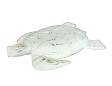 Home Decor. Table - Wall Sculpture. Handcrafted Wooden Decorative Turtle Sculpture, "Sea Turtle Guardian".