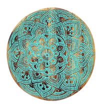 Home Decor. Lotus Mandala Wooden Pallet Wall Hanging.