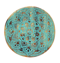 Home Decor. Lotus Mandala Wooden Pallet Wall Hanging.