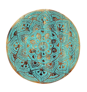 Home Decor. Lotus Mandala Wooden Pallet Wall Hanging.