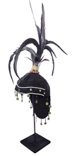 Home Decor - Table Accent. ASMAT CEREMONIAL HEADDRESS, tribal Papua ornament.