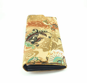 Fashion Accessory - Handbag. Lovely and Elegant Floral Design Handmade Clutch Bag.