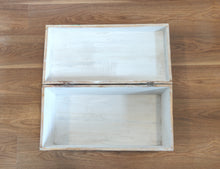 Home Decor. Table Decor-Storage Accessory. Large Decorative Handcrafted Lotus Design Wooden Box.