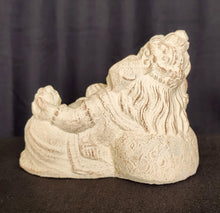 Home Decor Idol. Cute, Resting Lord Ganesha Stone Figurine.