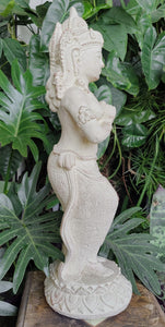 Home Decor: Garden Statue. Stunning Goddess Devi Tara Sculpture in Stone.
