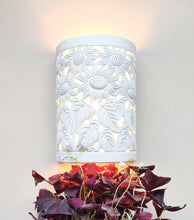 LIGHTING: Beautiful Table /  Wall light fixture in Sunflowers design.