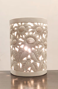 LIGHTING: Beautiful Table /  Wall light fixture in Sunflowers design.