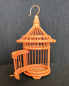 Home Decor. Beautiful Decorative Bamboo Bird Cage.