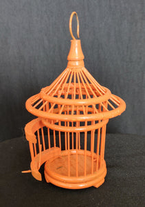Home Decor. Beautiful Decorative Bamboo Bird Cage.
