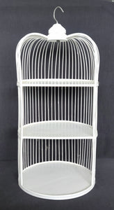 Home Decor. Beautiful Decorative Bamboo Bird Cage Display Shelf.