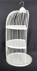 Home Decor. Beautiful Decorative Bamboo Bird Cage Display Shelf.