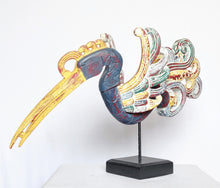 Home Decor. Beautiful Colourfully Painted, Handcrafted Toucan Bird Sculpture in Wood.