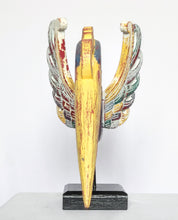 Home Decor. Beautiful Colourfully Painted, Handcrafted Toucan Bird Sculpture in Wood.