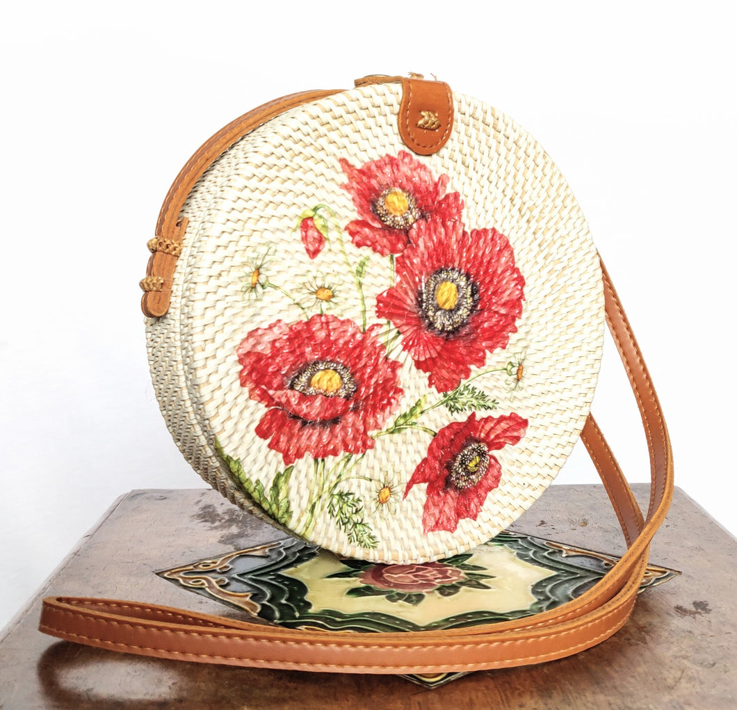 Women Woven Bags Handmade Summer Round Rattan | Rattan Bag Shoulder  Handmade - Soft - Aliexpress