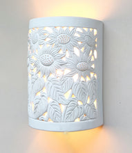 LIGHTING: Beautiful Table /  Wall light fixture in Sunflowers design.